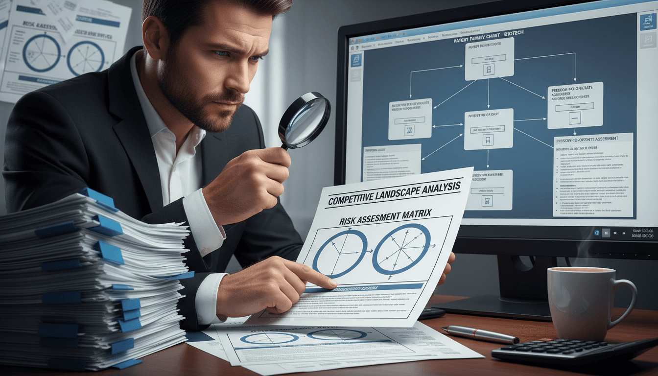 Analisi di libertà di sfruttamento e valutazione dei rischi